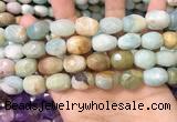 CNG8569 12*16mm - 15*20mm faceted nuggets amazonite beads