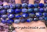 CNG8573 12*16mm - 15*20mm faceted nuggets lapis lazuli beads