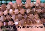 CNG8596 12*16mm - 13*18mm faceted nuggets moonstone beads