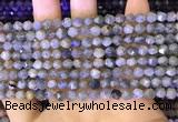 CNG8715 15.5 inches 6mm faceted nuggets labradorite gemstone beads