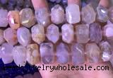 CNG8780 15 inches 13*20mm - 15*24mm faceted nuggets sakura agate beads