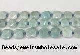 CNG8816 15.5 inches 16mm - 20mm faceted freeform amazonite beads