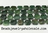 CNG8823 15.5 inches 16mm - 20mm faceted freeform african jade beads