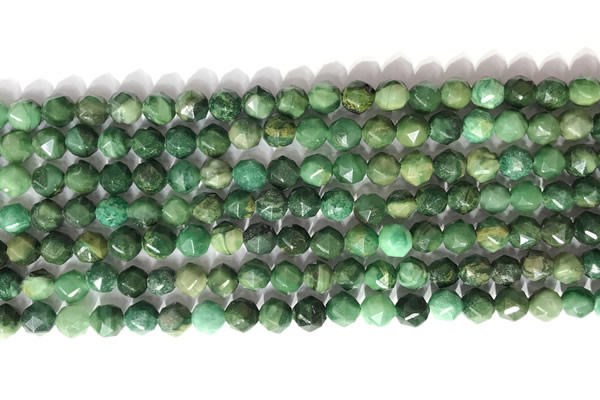 CNG9097 15.5 inches 6mm faceted nuggets African jade beads