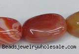 CNG92 15.5 inches 12*16mm - 20*30mm nuggets agate gemstone beads