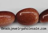 CNG96 15.5 inches 12*18mm - 20*30mm nuggets goldstone gemstone beads