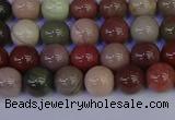 CNI351 15.5 inches 6mm round imperial jasper beads wholesale