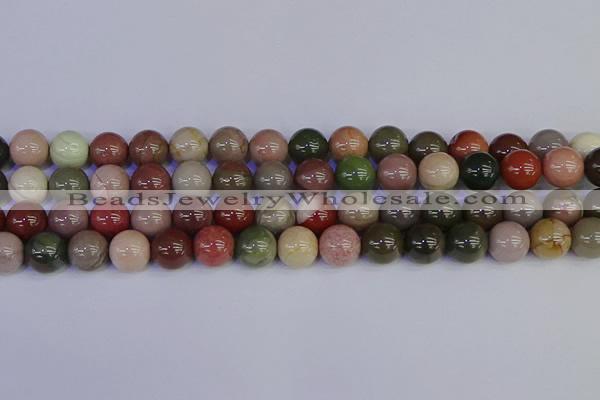 CNI354 15.5 inches 12mm round imperial jasper beads wholesale