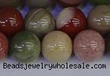 CNI355 15.5 inches 14mm round imperial jasper beads wholesale