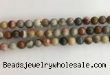 CNI371 15.5 inches 8mm round American picture jasper beads