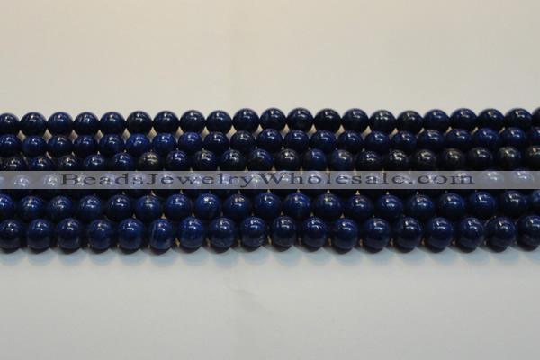 CNL1052 15.5 inches 7.5mm - 8mm round AB grade natural lapis lazuli beads