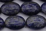 CNL1121 15.5 inches 15*20mm oval lapis lazuli gemstone beads