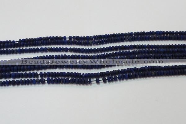 CNL1200 15.5 inches 1.5*2mm faceted rondelle natural lapis lazuli beads