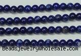 CNL1250 15.5 inches 3mm round natural lapis lazuli beads