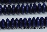 CNL1262 15.5 inches 4*10mm rondelle natural lapis lazuli beads