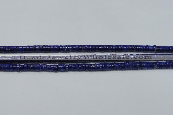 CNL1266 15.5 inches 4*7mm tyre natural lapis lazuli beads