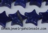 CNL1286 15.5 inches 18mm star natural lapis lazuli beads