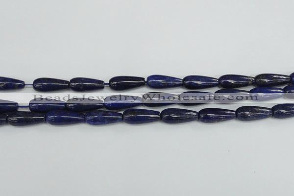 CNL1512 15.5 inches 8*22mm teardrop lapis lazuli beads wholesale