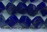 CNL1670 15.5 inches 7*7mm cube lapis lazuli gemstone beads