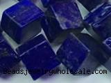 CNL1672 15.5 inches 11*11mm cube lapis lazuli gemstone beads