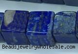 CNL1676 15.5 inches 11*11mm cube lapis lazuli gemstone beads