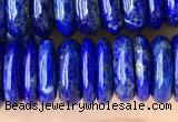 CNL1698 15.5 inches 3*10mm - 4*10mm rondelle lapis lazuli beads