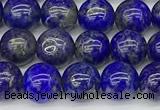 CNL1726 15 inches 6mm round lapis lazuli beads