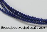 CNL200 15.5 inches 3mm round natural lapis lazuli beads wholesale