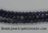 CNL202 15.5 inches 4mm round natural lapis lazuli beads wholesale