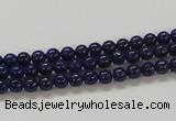 CNL204 15.5 inches 4mm round natural lapis lazuli beads wholesale