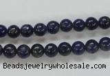 CNL206 15.5 inches 6mm round natural lapis lazuli beads wholesale