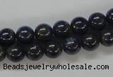 CNL207 15.5 inches 8mm round natural lapis lazuli beads wholesale