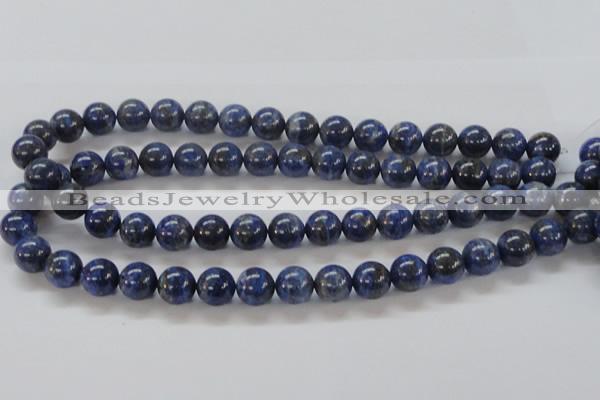 CNL218 15.5 inches 12mm round natural lapis lazuli beads wholesale