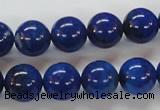 CNL225 15.5 inches 12mm round A- grade natural lapis lazuli beads