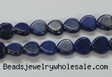 CNL242 15.5 inches 8*8mm heart natural lapis lazuli beads wholesale