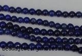 CNL400 15.5 inches 3mm round natural lapis lazuli gemstone beads