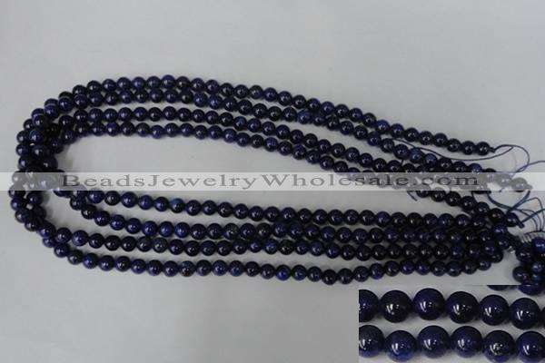 CNL402 15.5 inches 6mm round natural lapis lazuli gemstone beads