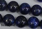 CNL408 15.5 inches 16mm round natural lapis lazuli gemstone beads