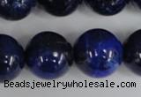 CNL409 15.5 inches 18mm round natural lapis lazuli gemstone beads