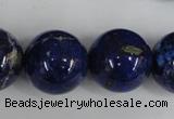 CNL410 15.5 inches 20mm round natural lapis lazuli gemstone beads