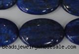 CNL486 15.5 inches 20*30mm oval natural lapis lazuli gemstone beads