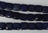 CNL510 15.5 inches 8*8mm square natural lapis lazuli gemstone beads