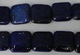 CNL513 15.5 inches 14*14mm square natural lapis lazuli gemstone beads