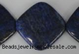 CNL528 15.5 inches 30*30mm diamond natural lapis lazuli gemstone beads