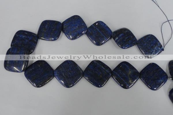 CNL528 15.5 inches 30*30mm diamond natural lapis lazuli gemstone beads