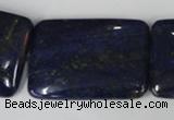 CNL538 15.5 inches 25*35mm rectangle natural lapis lazuli gemstone beads