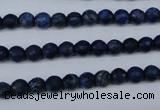 CNL601 15.5 inches 6mm faceted round natural lapis lazuli gemstone beads