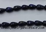 CNL615 15.5 inches 6*10mm teardrop natural lapis lazuli gemstone beads