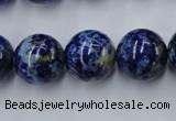 CNL718 15.5 inches 16mm round natural lapis lazuli gemstone beads