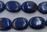 CNL754 15.5 inches 15*20mm oval natural lapis lazuli gemstone beads